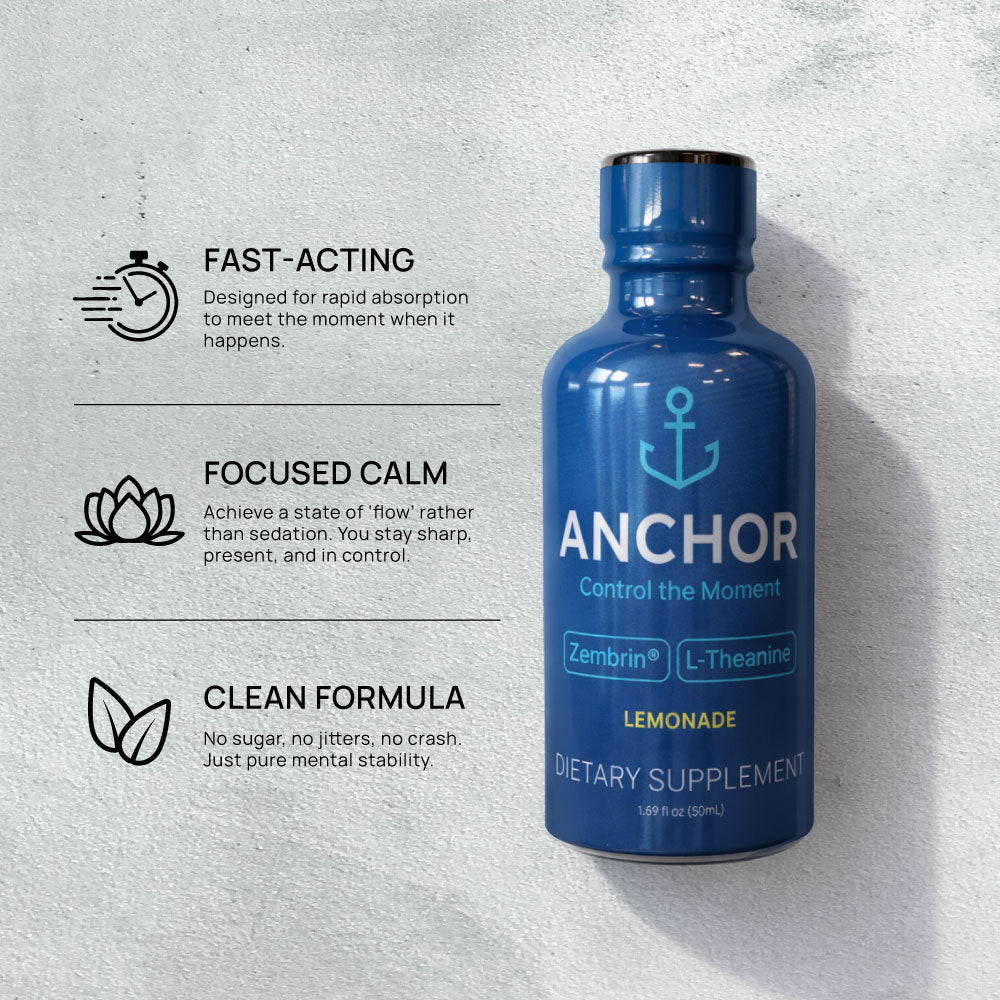 Anchor Stress Shot with L-theanine and Zembrin (kanna)